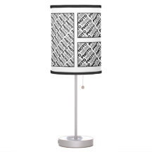 Create Your Own Add 6 Mixed Photos Table Lamp