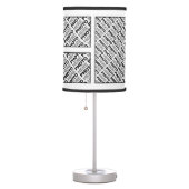 Create Your Own Add 6 Mixed Photos Table Lamp (Right)