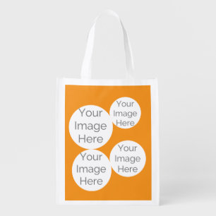 create your own add photo template collage grocery bag