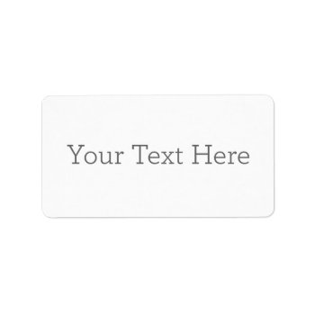 Create Your Own Address Label by zazzle_templates at Zazzle