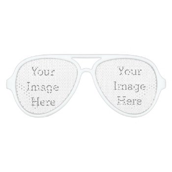 Create Your Own Adult Aviator Party Shades by zazzle_templates at Zazzle