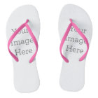 Create Your Own Adult Slim Strapped Flip Flops