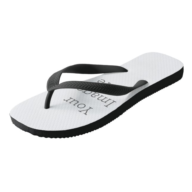 Adult Flip Flops, Wide Straps (Angled)