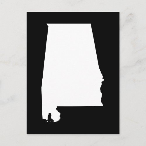 Create Your Own Alabama Moving Announcement Postcard