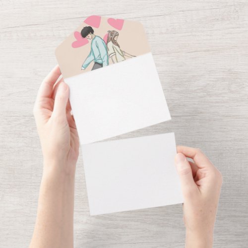 Create Your Own All In One Wedding Invitation