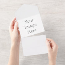 Create Your Own All In One Wedding Invitation