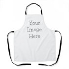 Create Your Own All-Over Print Apron, Medium