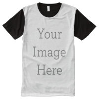 Create Your Own All-Over Printed Panel T-Shirt