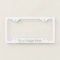 Create Your Own Aluminium License Plate Frame