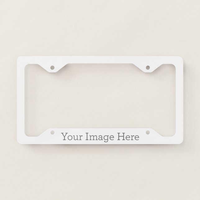 Style B License Plate Frame (Front)