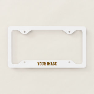 Create Your Own Aluminium License Plate Frame
