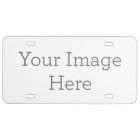 Create Your Own Aluminum License Plate