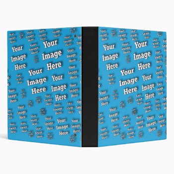 Create Your Own Amazing Image Template 3 Ring Binder by Zazzimsical at Zazzle