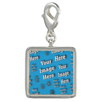 Create Your Own Amazing Image Template Charm by Zazzimsical at Zazzle