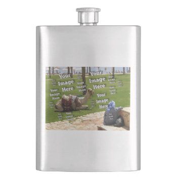 Create Your Own Amazing Image Template Flask by Zazzimsical at Zazzle