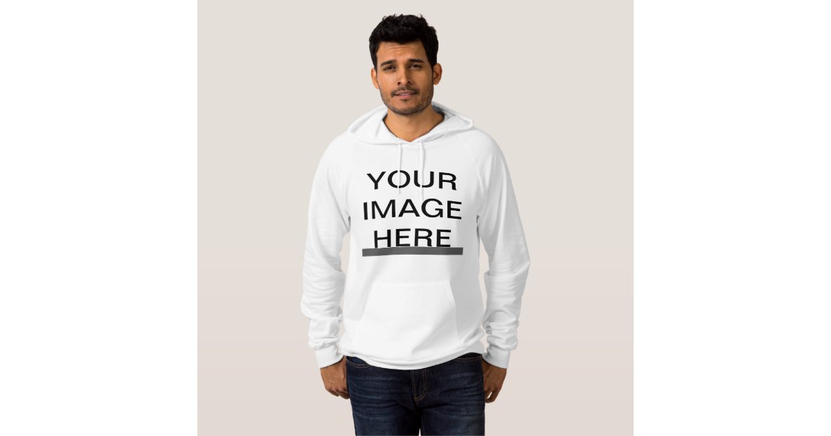 Create Your Own American Apparel California Fleece Hoodie Zazzle