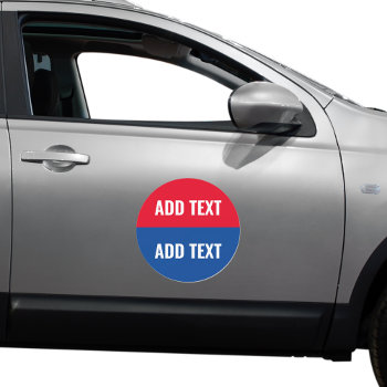 Create Your Own American Election Slogan  Car Magnet by HasCreations at Zazzle