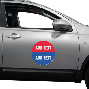 Create Your Own American Election Slogan  Car Magnet