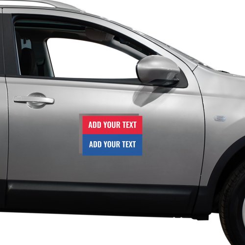 Create Your Own American Election Slogan  Car Magnet