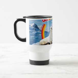 Create Your Own Antarctic Wildlife Travel Mug