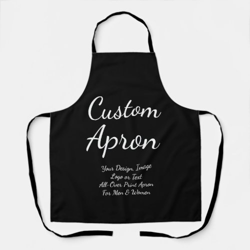 Create Your Own Any Chef Baker Custom Any Color Apron