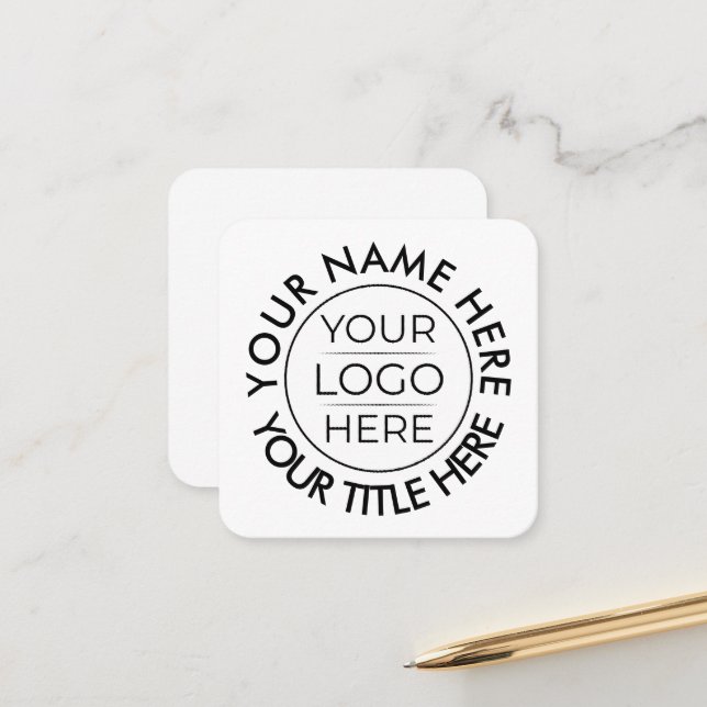 Create Your Own Appointment Card (Front/Back In Situ)