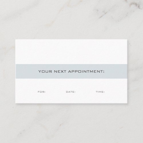 Create Your Own Appointment Reminder Elegant Plain