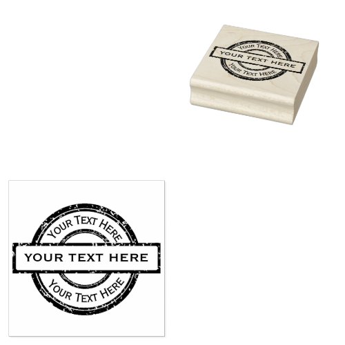 Create Your Own Approved Rejected Certified Text  Rubber Stamp