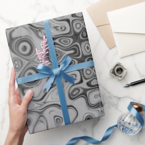 Create your own Ash gray   Wrapping Paper design