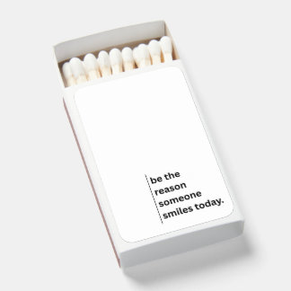 Create Your Own Assembled White Matchboxes