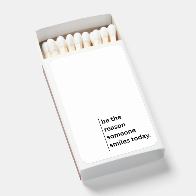 Create Your Own Assembled White Matchboxes (Front Open)