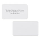 Create Your Own Australian Sized Business Cards