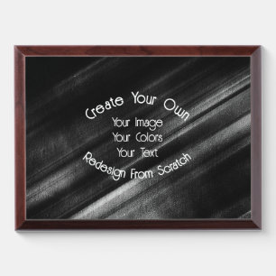 Create Your Own Award Plaque