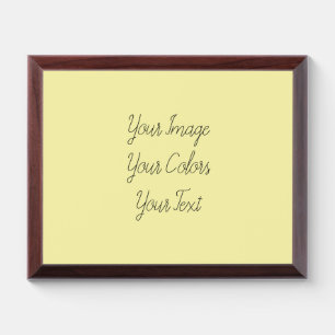 Create Your Own Award Plaque