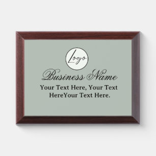 Create your own award plaque