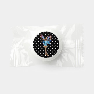 Create Your Own B&W Polkadots Brunette Fairy Life Saver® Mints