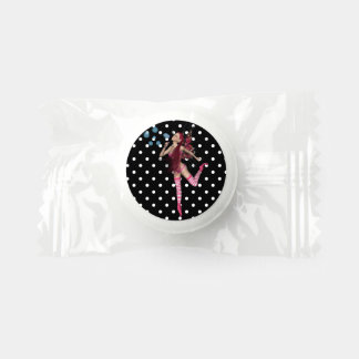 Create Your Own B&W Polkadots Bubbles Pink Fairy Life Saver® Mints