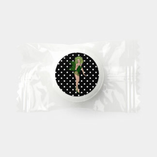 Create Your Own B&W Polkadots Green Fairy Life Saver® Mints