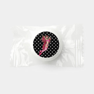Create Your Own B&W Polkadots Pink Fairy Life Saver® Mints
