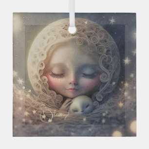 Create Your Own Baby Bird Fairy Glass Ornament