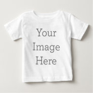 Create Your Own Baby Fine Jersey T-shirt at Zazzle