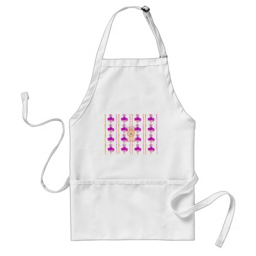Create Your Own Baby Fun Lion Cub Text Design Adult Apron