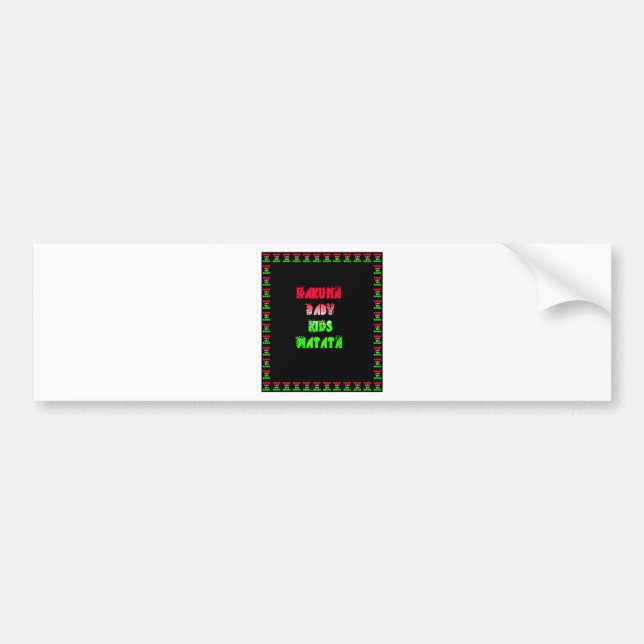 Create your own Baby Kids Gifts  amazing   Bumper Sticker (Front)