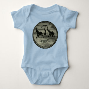 Create Your Own Baby Kids Jungle Life Kenya Safari Baby Bodysuit