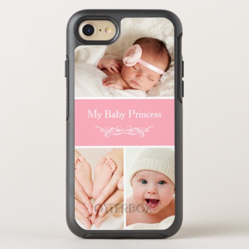 Create Your Own Baby Photo Collage OtterBox Symmetry iPhone SE87 Case