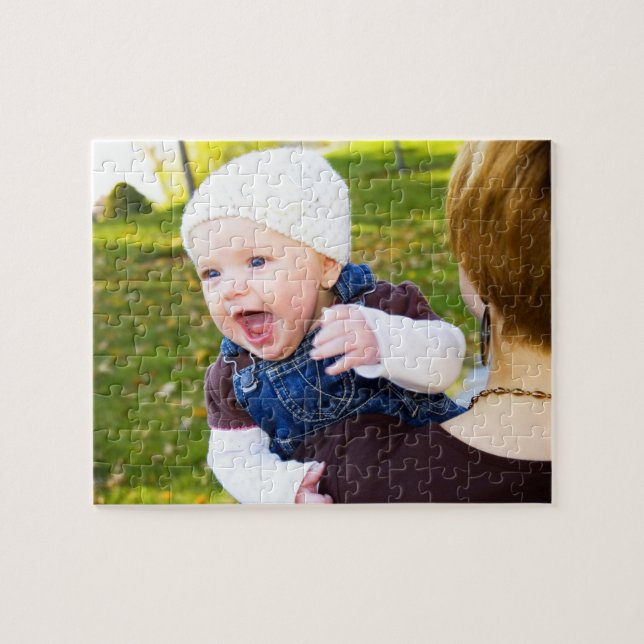Create Your Own Baby Photo Jigsaw Puzzle Keepsake (Horizontal)