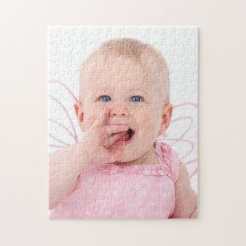 Create Your Own Baby Photo Template Jigsaw Puzzle