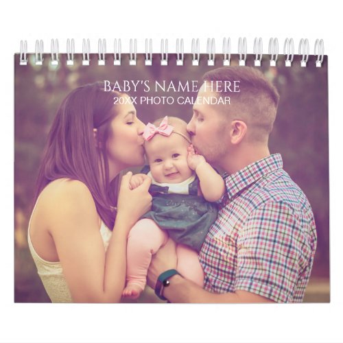 Create Your Own Baby Photos 2024 Calendar
