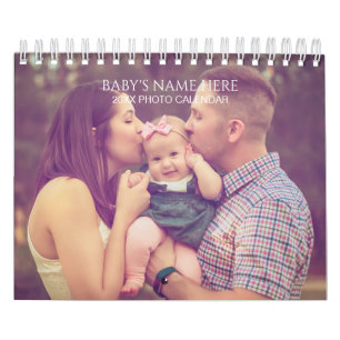Create Your Own Baby Photos 2026 Calendar