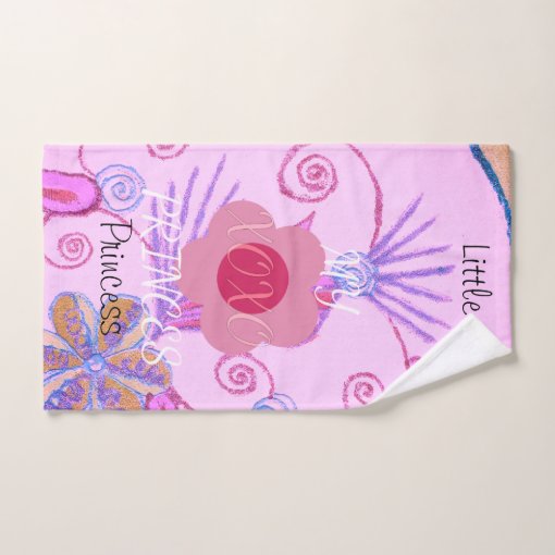 Create Your Own Baby Pink Luxury Little Princess Bath Towel Set Zazzle